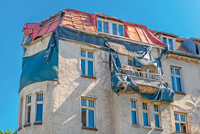 Das verfallene Gebäude in Lichterfelde Das verfallene Gebäude in Lichterfelde