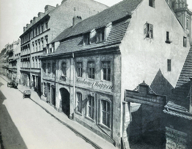 Fontane-Wohnhaus in der Hamburger Straße