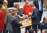 Abstimmung des Berliner Abgeordnetenhauses im Januar 2020 für den Mietendeckel