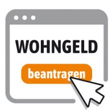 Button ,Wohngeld beantragen‘