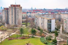 Thälmannpark aus der Vogelperspektive