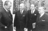 Kanzler Willy Brandt mit Mieterbund-Vertretern