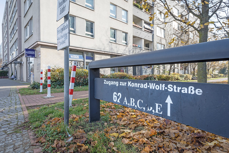 Wohnungen Wohnbauten in der Konrad-Wolf-Straße