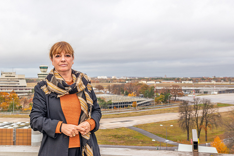 Gudrun Sack, Geschäftsführerin der Tegel Projekt GmbH Gudrun Sack, Geschäftsführerin der Tegel Projekt GmbH