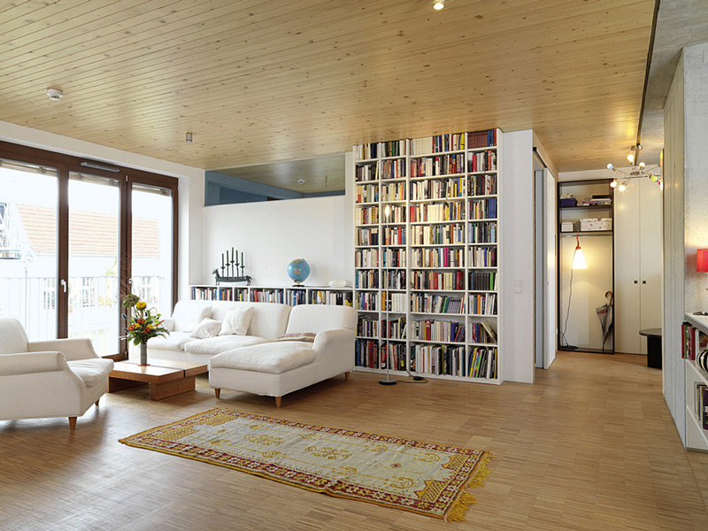Wohnzimmer mit Holz Wohnzimmer mit Holz