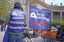 Banner für ,Berlin autofrei‘