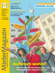 Titelseite MieterMagazin 1+2-2022