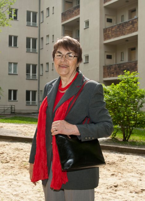 Lieselotte Bertermann, BMV-Bezirksleiterin Lichtenberg