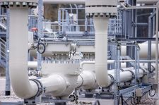 Gasanlandestation der Nord Stream 2-Gas-Pipeline