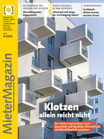 Titelseite MieterMagazin 4-2022