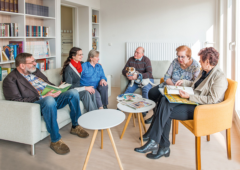 Seniorenrunde im ,Wohn-Aktiv‘-Projekt der Gewobag