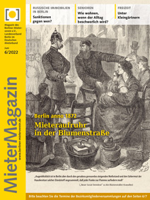 Titelseite MieterMagazin 6/2022