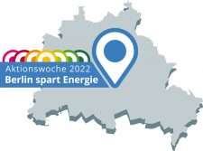 Logo der Aktionswoche 2022: Berlin spart Enrgie