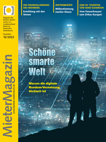 Titelseite MieterMagazin 12/2022