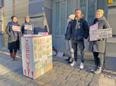 Mieterprotest in der Lychener Straße