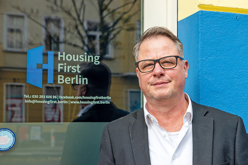 Sebastian Böwe von Housing First