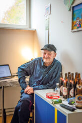 Micha Z. in einem Heim für alkoholkranke Männer