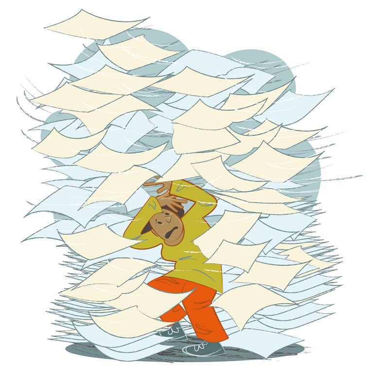 Illustration: Beleg-Flut Illustration: Beleg-Flut