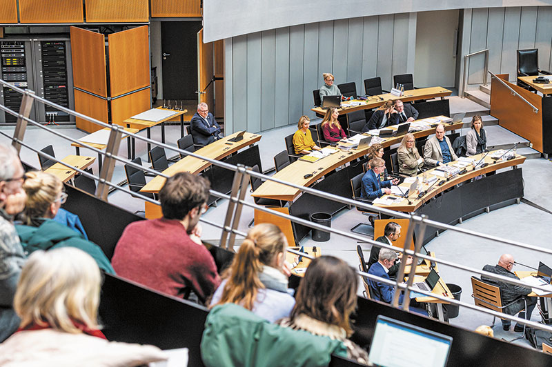 Anhörung im Abgeordnetenhaus Anhörung im Abgeordnetenhaus