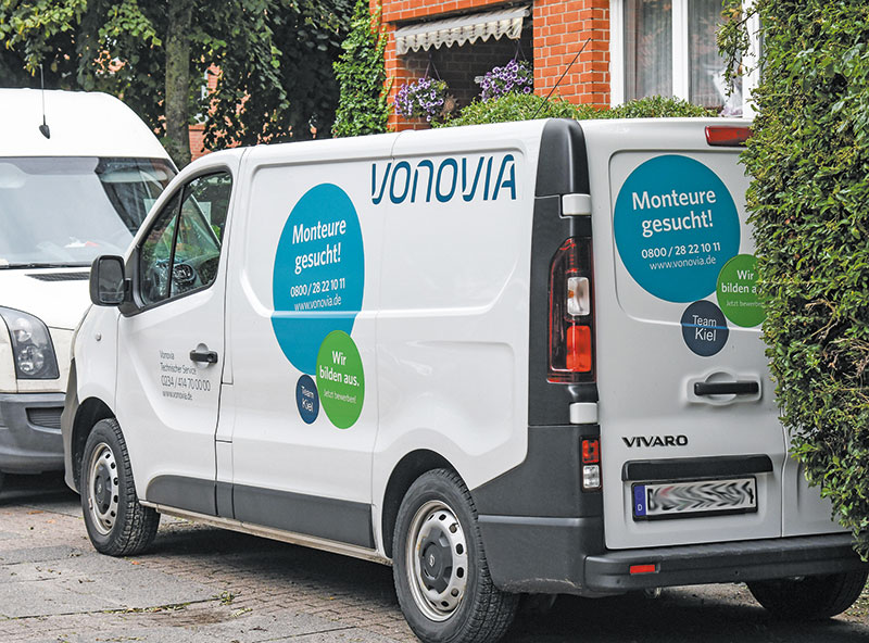 Vonovia-Fahrzeug Vonovia-Fahrzeug