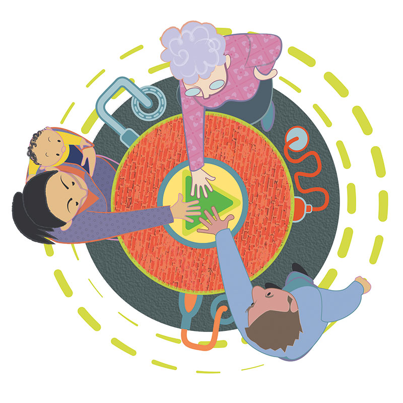 Illustration zur Notgemeinschaft Illustration zur Notgemeinschaft