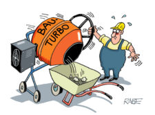 Karikatur zum Bauturbo
