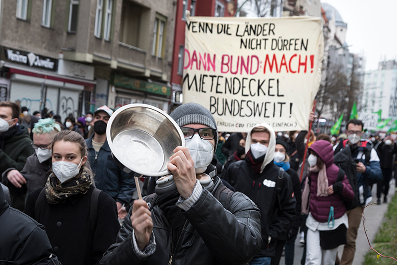 Demo für bundesweiten Mietendeckel Demo für bundesweiten Mietendeckel