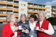 Seniorinnen beim Kaffee