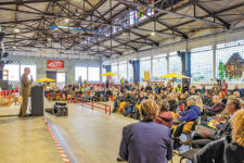 Konferenz des „Wohnungsnot-stoppen-Bündnisses