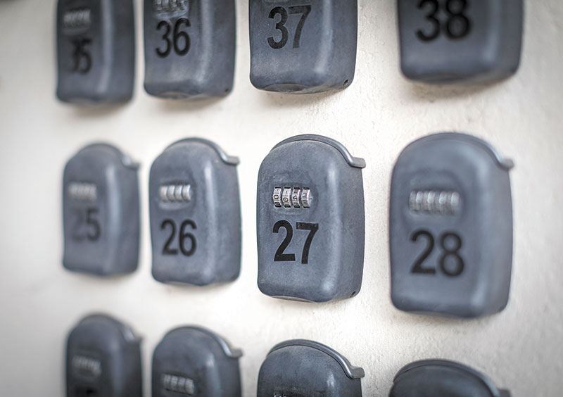 Schlüsseltresore bei Ferienwohnungen Schlüsseltresore bei Ferienwohnungen