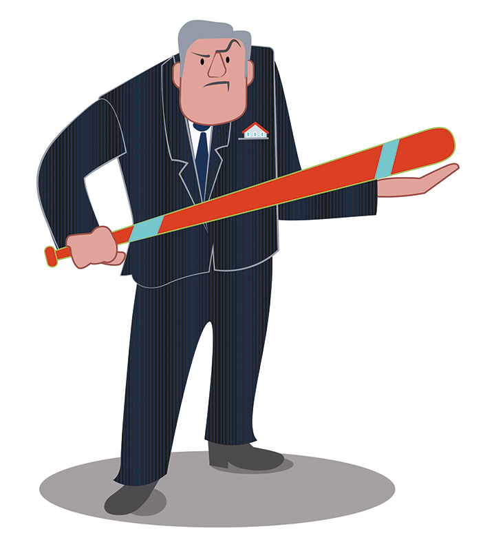 Illustration zur Rachekündigung Illustration zur Rachekündigung