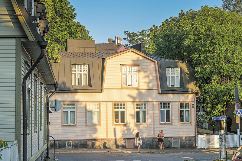 Altbau in Helsinki Altbau in Helsinki