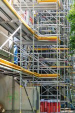 Baugerüst in der Spenerstraße