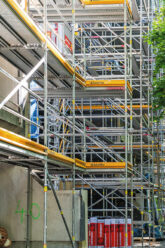 Baugerüst in der Spenerstraße