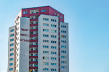 Hochhaus in der Rudolf-Wissell-Siedlung