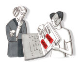 Illustration zur Wohnungsnot