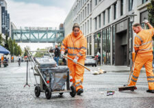 Müllwerker:innen in Berlin