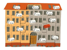 Illustration zum Wohnungskataster