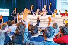 Abstimmung bei der BMV-Delegiertenversammlung