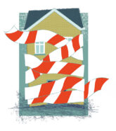 Illustration zur Wohnungssperrung