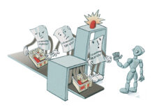 Illustration zum Mietenscan