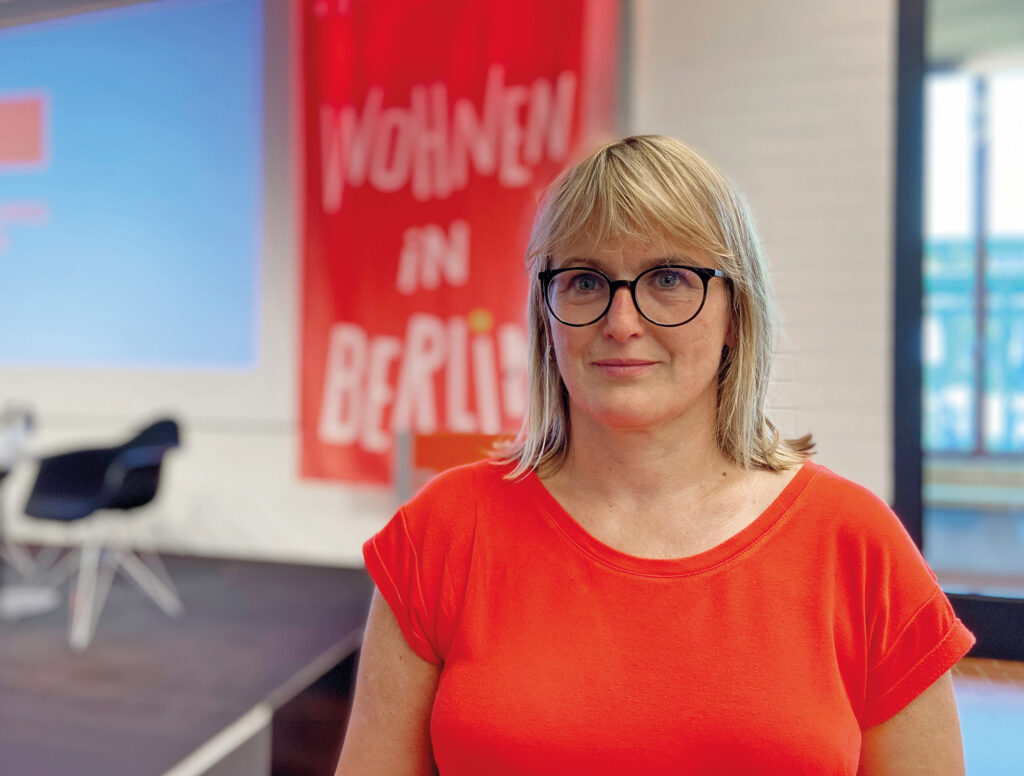 Wibke Werner, Geschäftsführerin des Berliner Mietervereins Wibke Werner, Geschäftsführerin des Berliner Mietervereins