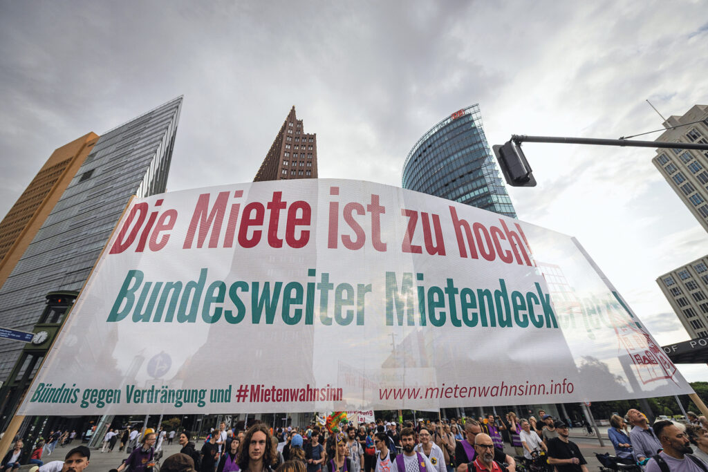 Mietendemo für einen Mietendeckel