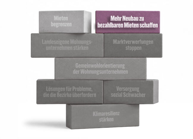 Wahl-Thema Mehr Neubau zu bezahlbaren Mieten schaffen