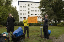 Mieterprotest der ,Mietfüchse Reinickendorf'