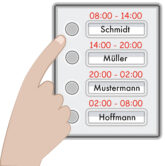 Illustration zur ,Schichtmiete'